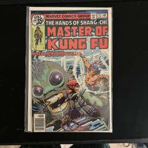 Master of Kung Fu #75 (1979) Signed by Mike Zeck